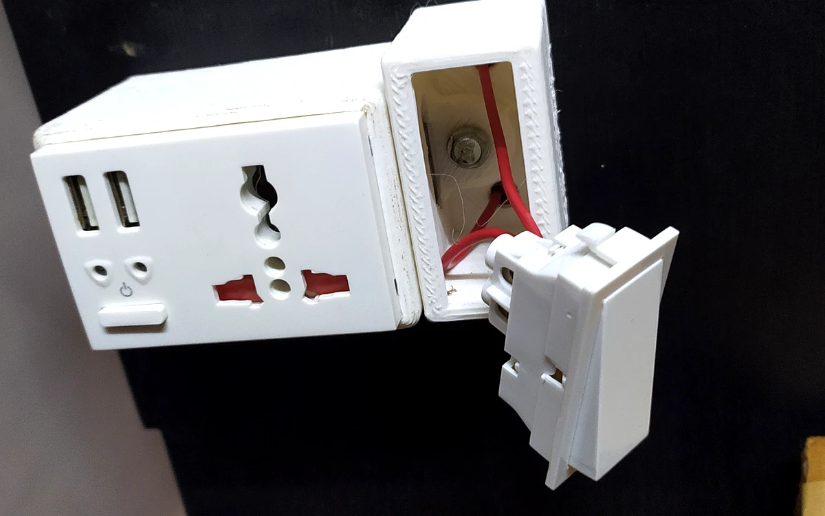 Installed modular power setup